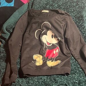 Black Mickey Mouse Sweatshirt
